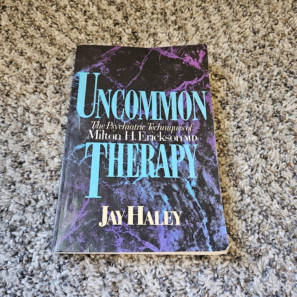 Uncommon Therapy book by Jay Haley
